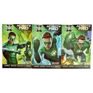 GREEN LANTERN Games, Mazes, &‎ More! 2011 Activity Pads